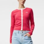Freda Knitted Cardigan Azalea Women J.Lindeberg Clothing 66XF1830