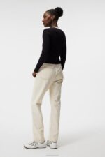 Freda Knitted Cardigan Black Women J.Lindeberg Clothing 66XF1832 - Image 2