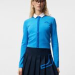 Freda Knitted Cardigan Brilliant Blue Women J.Lindeberg Clothing 66XF1829