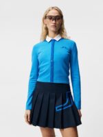 Freda Knitted Cardigan Brilliant Blue Women J.Lindeberg Clothing 66XF1829