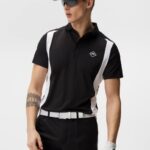 Freddy Polo Black Men J.Lindeberg Clothing 66XF328