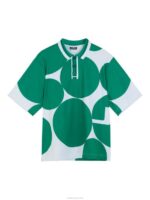 Front 9 Back 9 Polo White Men J.Lindeberg Clothing 66XF329 - Image 4