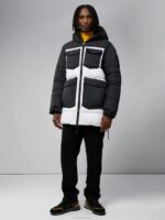 Galaxy Expedition Down Parka Black Men J.Lindeberg Clothing 66XF1303 - Image 3