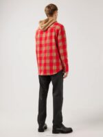 Gingham Loose Overshirt Red Bell Men J.Lindeberg Clothing 66XF2468