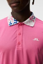 Glen Polo Azalea Pink Men J.Lindeberg Clothing 66XF155 - Image 4