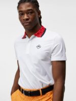 Glen Polo White Men J.Lindeberg Clothing 66XF318 - Image 2