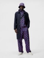 Glossa Diamond Pants Navy Men J.Lindeberg Clothing 66XF1132 - Image 2