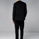 Gordon Corduroy Pleated Pants Black Men J.Lindeberg Clothing 66XF2555