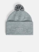 Grace Beanie Light Grey Melange Women J.Lindeberg Accessory 66XF1940