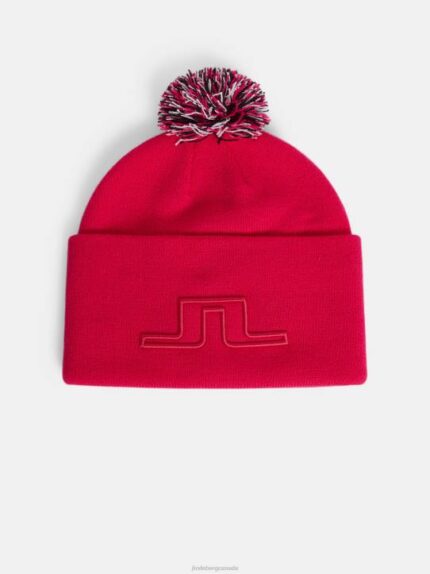 Grace Beanie Rose Red Women J.Lindeberg Accessory 66XF1938