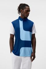Graham Polo Estate Blue Men J.Lindeberg Clothing 66XF41