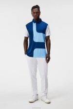 Graham Polo Estate Blue Men J.Lindeberg Clothing 66XF41 - Image 3