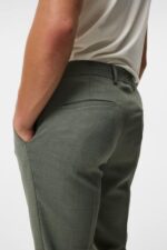 Grant Active Hopsack Pants Aloe Men J.Lindeberg Clothing 66XF1224 - Image 5