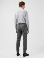 Grant Active Hopsack Pants Grey Melange Men J.Lindeberg Clothing 66XF1228