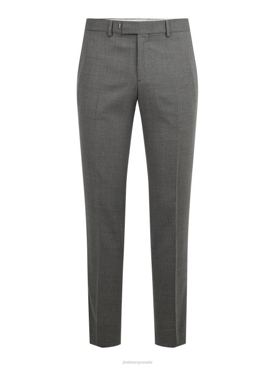 Grant Active Hopsack Pants Grey Melange Men J.Lindeberg Clothing 66XF1228 - Image 4