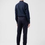 Grant Active Hopsack Pants Navy Men J.Lindeberg Clothing 66XF1229