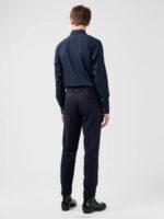Grant Active Hopsack Pants Navy Men J.Lindeberg Clothing 66XF1229