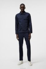 Grant Cotton Stretch Pants Navy Men J.Lindeberg Clothing 66XF1213 - Image 3