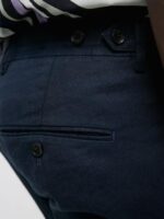 Grant Linen Stretch Pants Navy Men J.Lindeberg Clothing 66XF2232 - Image 3