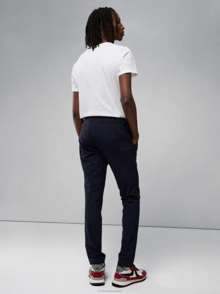 Grant Stretch Pants Navy Men J.Lindeberg Clothing 66XF2557