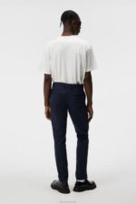 Grant Stretch Twill Pants Navy Men J.Lindeberg Clothing 66XF1108 - Image 2