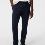 Grant Stretch Twill Pants Navy Men J.Lindeberg Clothing 66XF1108