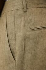 Grant Super Linen Pants Aloe Men J.Lindeberg Clothing 66XF1207 - Image 4