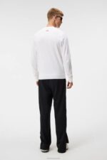 Gus Knitted Sweater White Men J.Lindeberg Clothing 66XF508