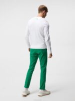 Gus Knitted Sweater White Men J.Lindeberg Clothing 66XF585