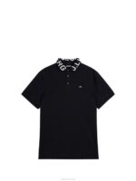 Gus Polo Black Men J.Lindeberg Clothing 66XF309 - Image 4