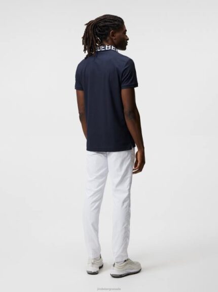 Gus Polo Navy Men J.Lindeberg Clothing 66XF308