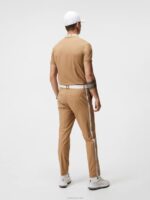 Gus Polo Tiger Brown Men J.Lindeberg Clothing 66XF307