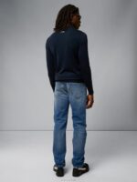Gus Sweater Navy Men J.Lindeberg Clothing 66XF2332 - Image 2