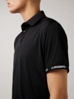 Guy Golf Polo Black Men J.Lindeberg Clothing 66XF2075 - Image 3