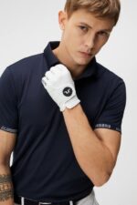 Guy Polo Navy Men J.Lindeberg Clothing 66XF286 - Image 3