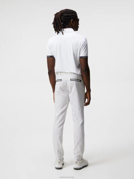Guy Polo White Men J.Lindeberg Clothing 66XF285