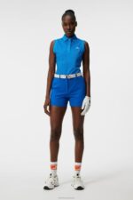 Gwen Shorts Lapis Blue Women J.Lindeberg Clothing 66XF1746 - Image 2