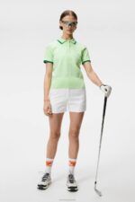 Gwen Shorts White Women J.Lindeberg Clothing 66XF1747 - Image 2