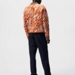 Haij Cotton Linen Pants Navy Men J.Lindeberg Clothing 66XF1222