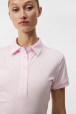 Hailey Polo Cherry Blossom Women J.Lindeberg Clothing 66XF1382 - Image 3