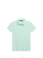 Hailey Polo Honeydew Women J.Lindeberg Clothing 66XF1384 - Image 4