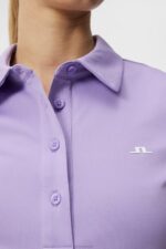 Hailey Polo Sand Verbena Women J.Lindeberg Clothing 66XF1383 - Image 4