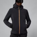 Halo Jacket Black Women J.Lindeberg Clothing 66XF2045