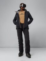 Halo Jacket Black Women J.Lindeberg Clothing 66XF2045 - Image 3