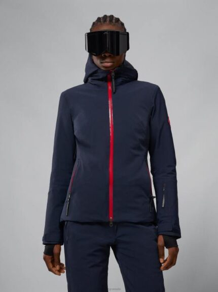 Halo Jacket Navy Women J.Lindeberg Clothing 66XF2046
