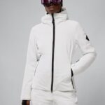 Halo Jacket White Women J.Lindeberg Clothing 66XF2044