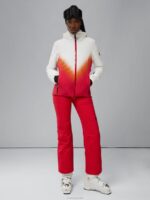 Halo Pro Print Jacket Barbados Cherry Women J.Lindeberg Clothing 66XF2025 - Image 2