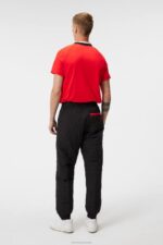 Hals Polo Fiery Red Men J.Lindeberg Clothing 66XF35 - Image 2