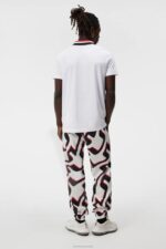 Hals Polo White Men J.Lindeberg Clothing 66XF36 - Image 2