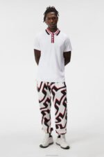 Hals Polo White Men J.Lindeberg Clothing 66XF36 - Image 3
